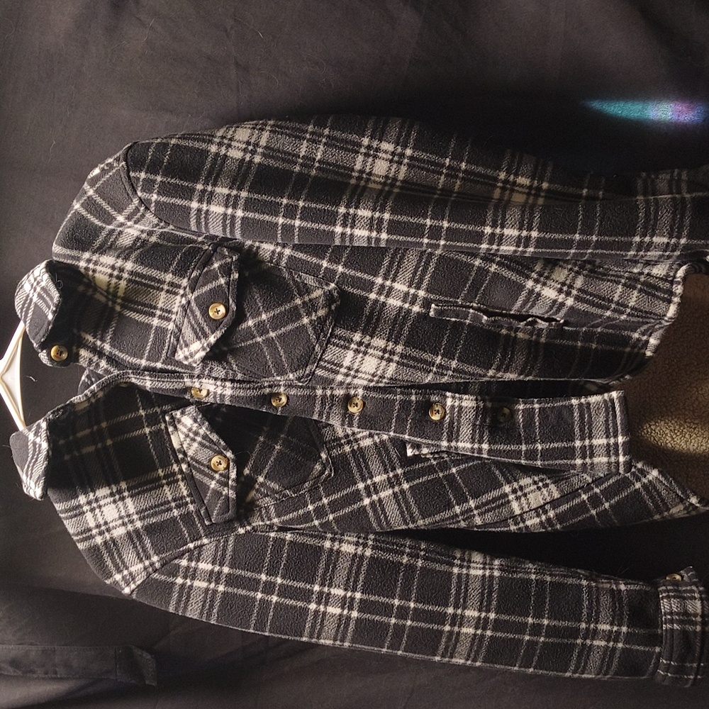 Sage Women's Medium Plaid Jacket